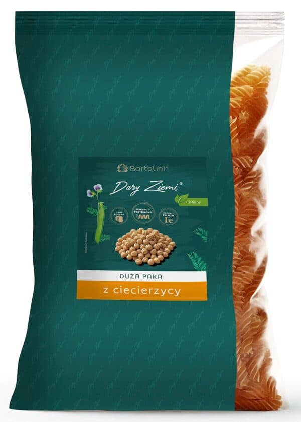 MAKARON PROTEINOWY (Z CIECIERZYCY) ŚWIDERKI 1 kg - BARTOLINI (1 szt.)