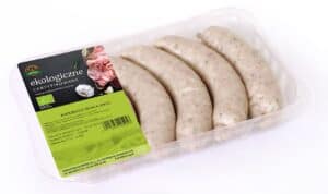 KIEŁBASA BIAŁA BIO (6 szt.) 485 g - WASĄG (Z PÓŁKI) (1 szt.)