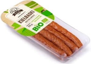 KIEŁBASKI ROZTOCZAŃSKIE BIO 115 g - WASĄG (Z PÓŁKI) (2 szt.)