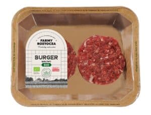 BURGER WOŁOWY SUROWY BIO 200 g - FARMY ROZTOCZA (NA ZAMÓWIENIE) (1 szt.)