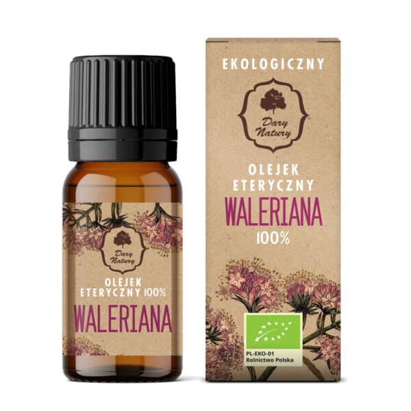 OLEJEK ETERYCZNY WALERIANA BIO 10 ml - DARY NATURY (1 szt.)