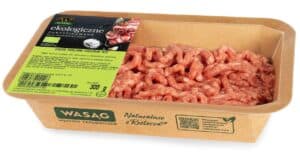 MIĘSO MIELONE WOŁOWE SUROWE BIO 300 g - WASĄG (NA ZAMÓWIENIE) (1 szt.)