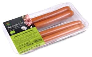 PARÓWKI DROBIOWE BIO (4 szt.) 240 g - WASĄG (NA ZAMÓWIENIE) (1 szt.)