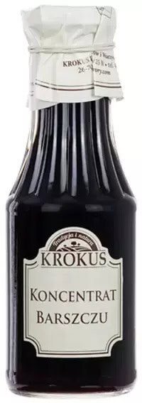 BARSZCZ CZERWONY BEZGLUTENOWY KONCENTRAT 280 ml - KROKUS (2 szt.)