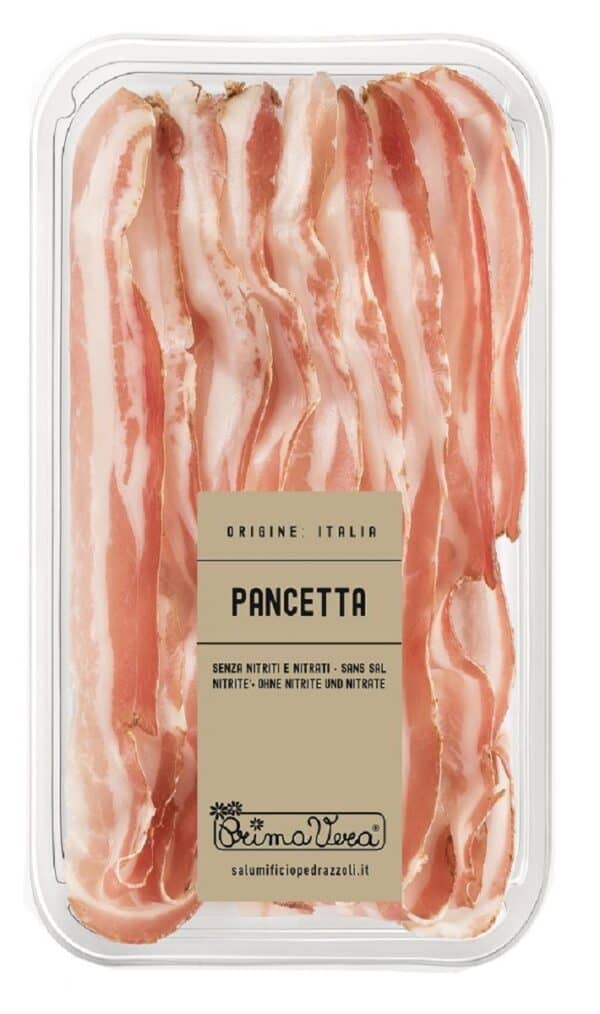 BOCZEK DOJRZEWAJĄCY (PANCETTA) PLASTRY BEZGLUTENOWY BIO 70 g - PRIMAVERA (1 szt.)