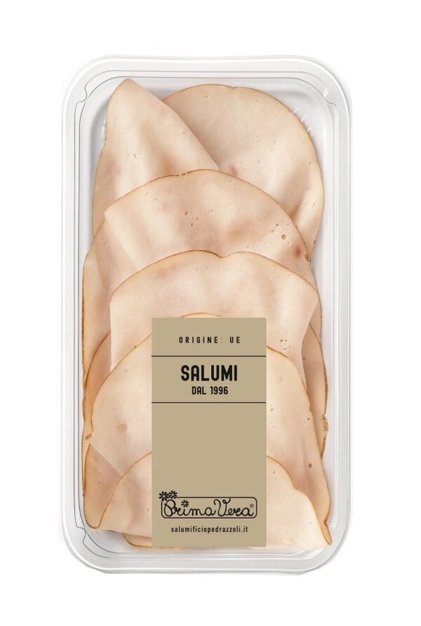 PIERŚ Z INDYKA GOTOWANA PLASTRY BEZGLUTENOWA BIO 70 g - PRIMAVERA (1 szt.)