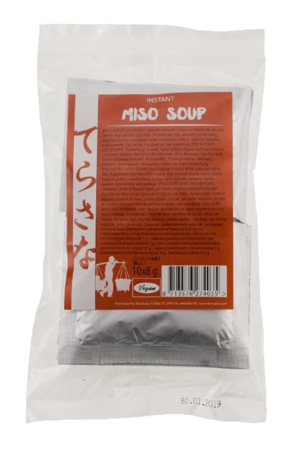ZUPA MISO INSTANT (10 x 8 g) 80 g - TERRASANA (1 szt.)