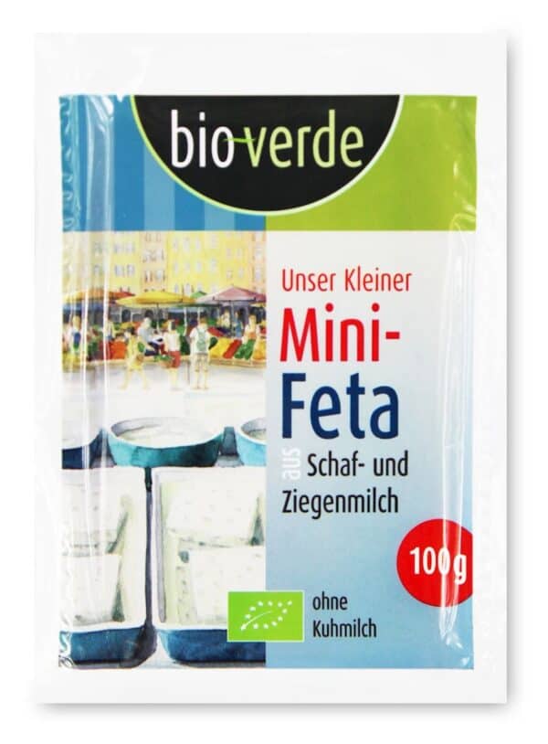 SER FETA MINI BIO 100 g - BIO-VERDE (2 szt.)