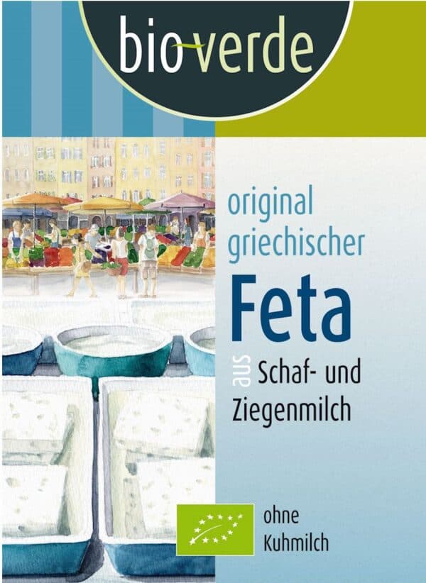 SER FETA BIO 180 g - BIO-VERDE (1 szt.)