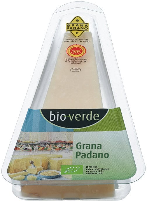 SER TWARDY GRANA PADANO BIO 125 g - BIO-VERDE (1 szt.)
