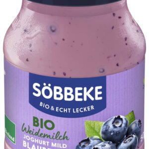 JOGURT KREMOWY JAGODOWY BIO 500 g (SŁOIK) - SOBBEKE (1 szt.)