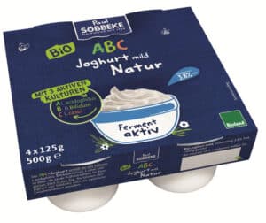 JOGURT PROBIOTYCZNY ABC BIO (4 x 125 g) 500 g - SOBBEKE (2 szt.)