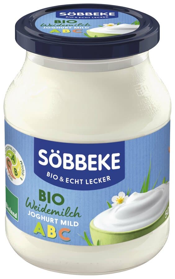 JOGURT PROBIOTYCZNY ABC BIO 500 g (SŁOIK) - SOBBEKE (2 szt.)