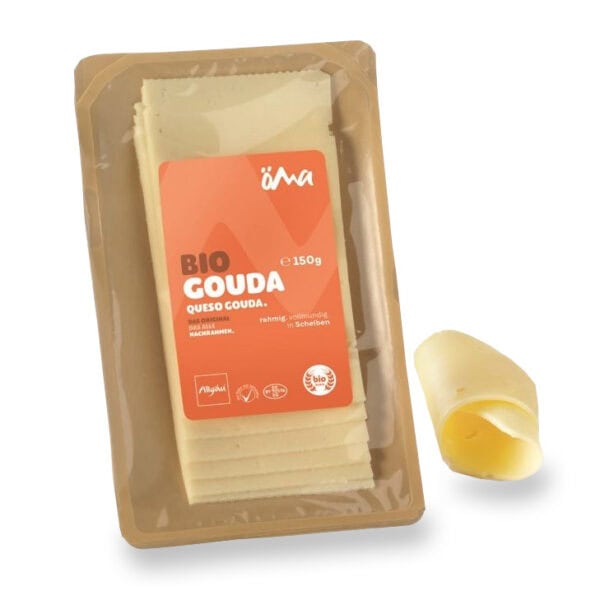 SER GOUDA PLASTRY BIO 150 g - OMA (2 szt.)