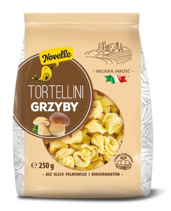 TORTELLINI Z GRZYBAMI 250 g - NOVELLE (1 szt.)