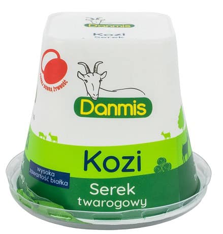 KOZI SER TWAROGOWY PIRAMIDKA 125 g - DANMIS (2 szt.)