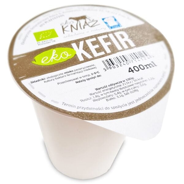 KEFIR BIO 400 ml - EKO KNIAŹ (NA ZAMÓWIENIE) (1 szt.)