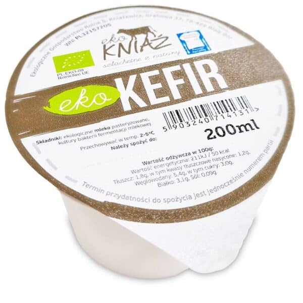 KEFIR BIO 200 ml - EKO KNIAŹ (NA ZAMÓWIENIE) (1 szt.)