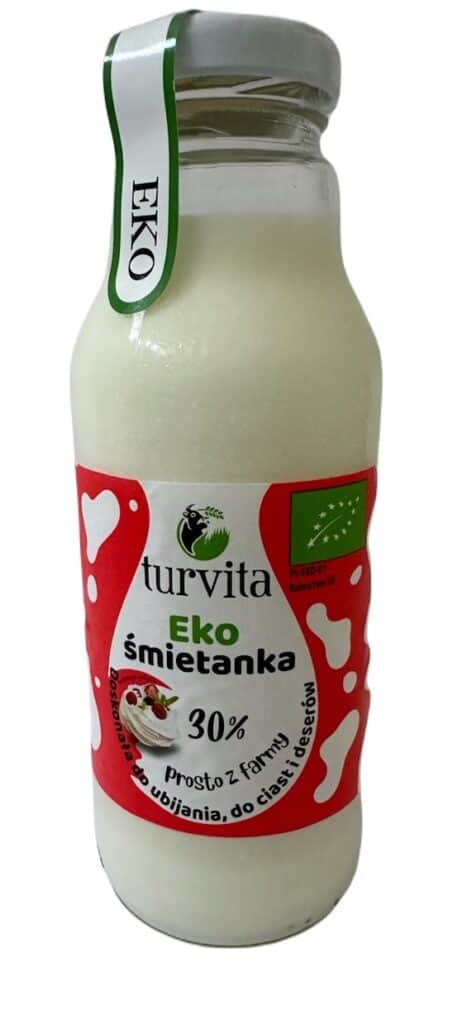 ŚMIETANKA 30 % BIO 300 ml - TURVITA (2 szt.)