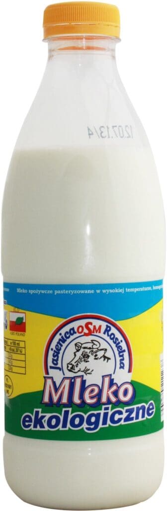 MLEKO ŚWIEŻE 2 % BIO 0,9 L (BUTELKA) - JASIENICA (2 szt.)
