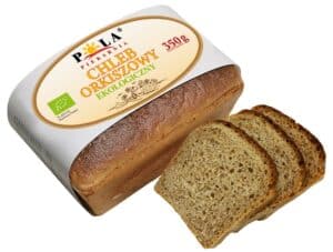 CHLEB ORKISZOWY KROJONY BIO 350 g - POLA (NA ZAMÓWIENIE) (1 szt.)