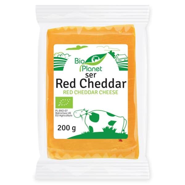 SER RED CHEDDAR BIO 200 g - BIO PLANET (1 szt.)