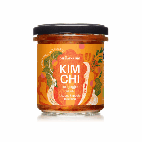KIMCHI TRADYCYJNE BIO 300 g - DELIKATNA (2 szt.)