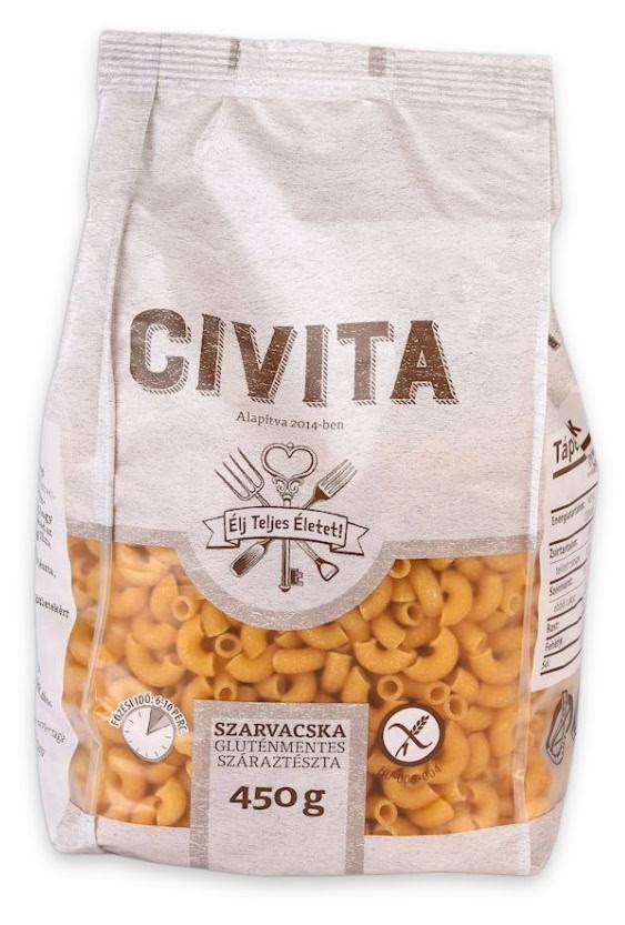 MAKARON (KUKURYDZIANY) KOLANKA BEZGLUTENOWY 450 g - CIVITA (1 szt.)