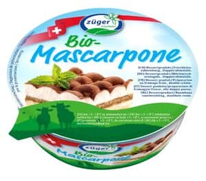 MASCARPONE O SMAKU WANILIOWYM BIO 250 g - ZUGER (1 szt.)