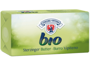 MASŁO KOSTKA (82 % TŁUSZCZU) BIO 250 g - STERZING-VIPITENO (1 szt.)