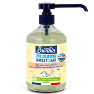 ŻEL DO MYCIA NACZYŃ I RĄK NA BAZIE MYDŁA MARSYLSKIEGO ECO 500 ml - BRIOCHIN (2 szt.)