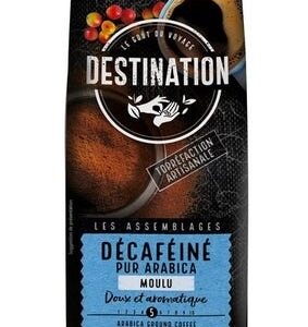 KAWA MIELONA BEZKOFEINOWA ARABICA 100 % FAIR FOR LIFE BIO 250 g - DESTINATION (1 szt.)