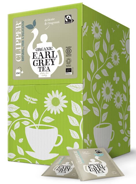 HERBATA EARL GREY FAIR TRADE BIO (250 x 2,0 g) 500 g - CLIPPER (1 szt.)