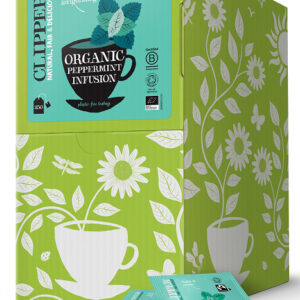 HERBATKA Z MIĘTY PIEPRZOWEJ FAIR TRADE BIO (250 x 1,5 g) 375 g - CLIPPER (1 szt.)