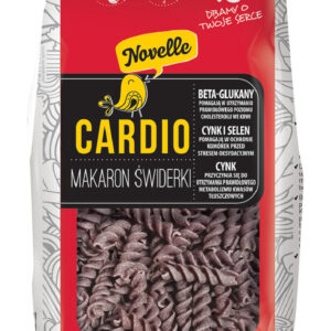 MAKARON (WIELOZBOŻOWY CZARNY) CARDIO ŚWIDERKI 250 g - NOVELLE (1 szt.)