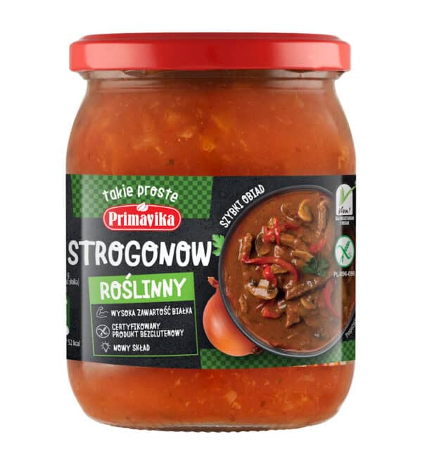 STROGONOW ROŚLINNY BEZGLUTENOWY 470 g - PRIMAVIKA (2 szt.)