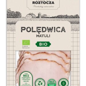 POLĘDWICA MATULI PLASTRY BIO 100 g - FARMY ROZTOCZA (Z PÓŁKI) (2 szt.)