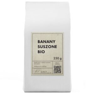 BANANY SUSZONE BIO 250 g - THE PLANET (1 szt.)