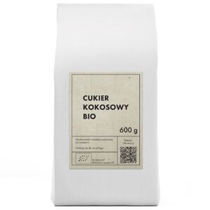 CUKIER KOKOSOWY BIO 600 g - THE PLANET (1 szt.)