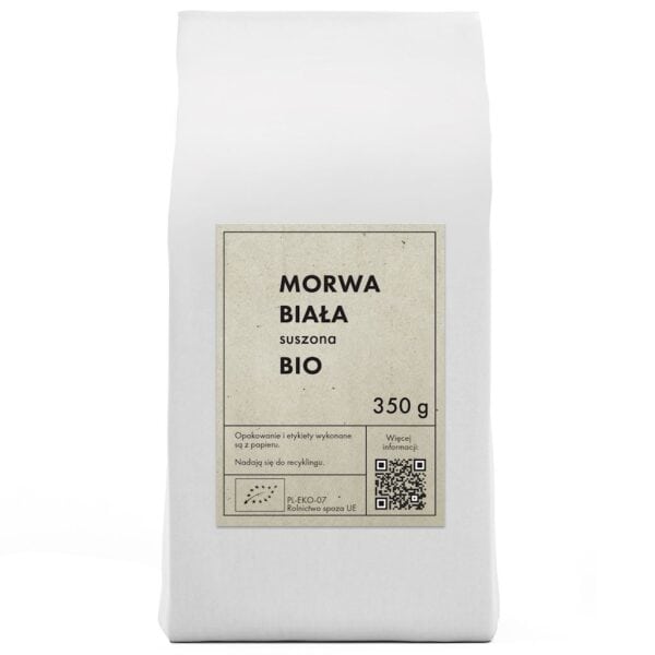 MORWA BIAŁA SUSZONA BIO 350 g - THE PLANET (1 szt.)