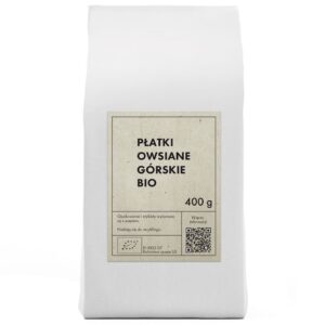 PŁATKI OWSIANE GÓRSKIE BIO 400 g - THE PLANET (1 szt.)