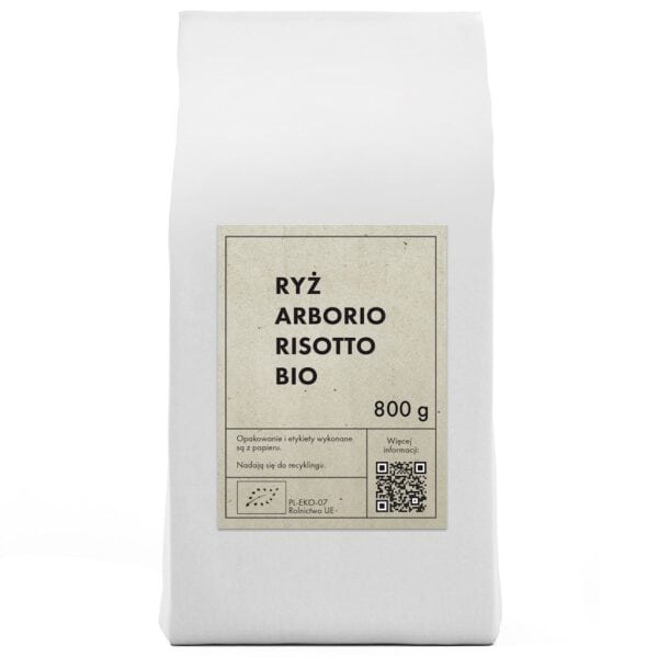 RYŻ ARBORIO RISOTTO BIO 800 g - THE PLANET (1 szt.)