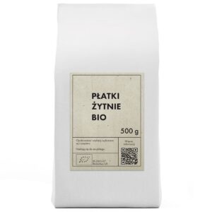 PŁATKI ŻYTNIE BIO 500 g - THE PLANET (1 szt.)
