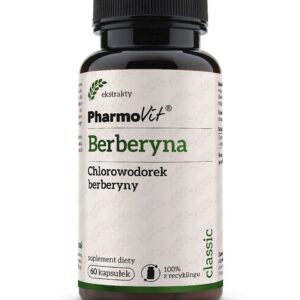 BERBERYNA (388 mg) BEZGLUTENOWA 60 KAPSUŁEK - PHARMOVIT (CLASSIC) (1 szt.)