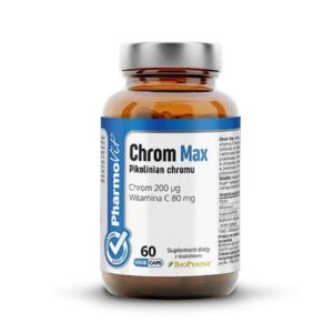 CHROM MAX BEZGLUTENOWY 60 KAPSUŁEK - PHARMOVIT (CLEAN LABEL) (1 szt.)