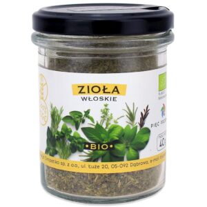 ZIOŁA WŁOSKIE BEZGLUTENOWE BIO 40 g - PIĘĆ PRZEMIAN (1 szt.)