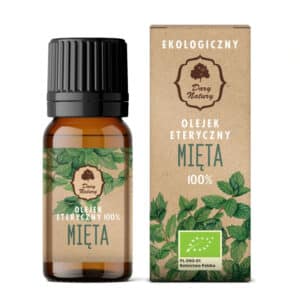 OLEJEK ETERYCZNY MIĘTA PIEPRZOWA BIO 10 ml - DARY NATURY (1 szt.)