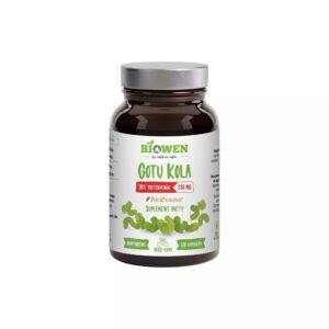 GOTU KOLA EKSTRAKT (330 mg) BEZGLUTENOWY 120 KAPSUŁEK - BIOWEN (1 szt.)