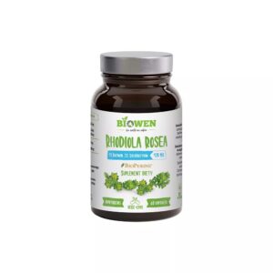 RHODIOLA - RÓŻENIEC GÓRSKI EKSTRAKT (420 mg) BEZGLUTENOWY 60 KAPSUŁEK - BIOWEN (1 szt.)