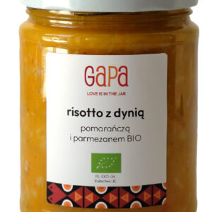 RISOTTO Z DYNIĄ, POMARAŃCZĄ I PARMEZANEM BIO 450 g - GAPA (1 szt.)